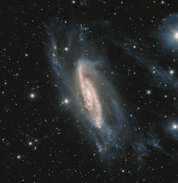 ESO's Very Large Telescope Captures Dazzling Image of Spiral Galaxy (PHOTO)