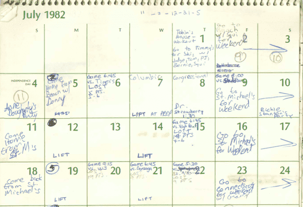 Brett Kavanaugh’s high school calendar doesn’t prove anything — except that he partied