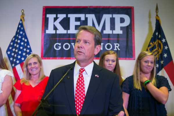 In leaked audio, Brian Kemp expresses "concern" over Georgians exercising their voting rights