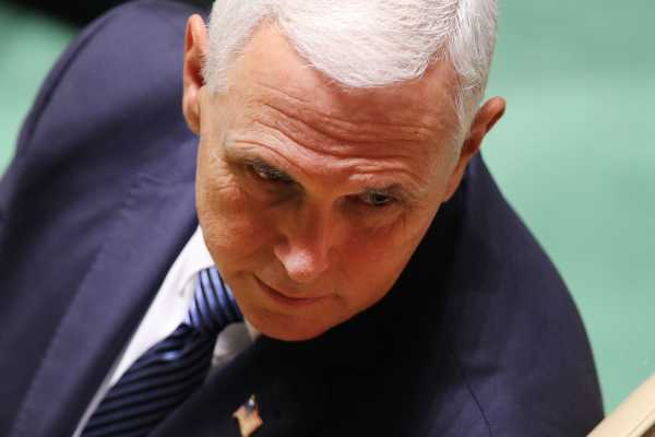 Mike Pence sparks outrage after appearing with "Christian rabbi" in Michigan