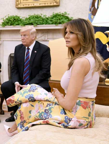 Melania Trump isn’t concerned about President Trump’s alleged infidelity