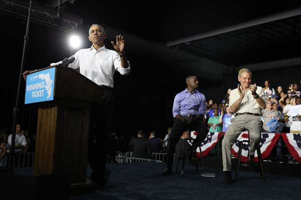 Obama tends to hold back. But he’s getting aggressive for the midterms.