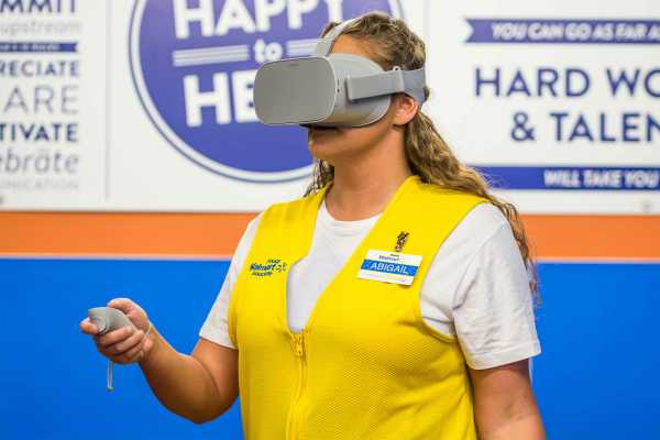 Walmart is using virtual reality to train its workforce for Black Friday