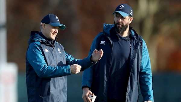 Andy Farrell happy as Joe Schmidt's assistant amid succession links