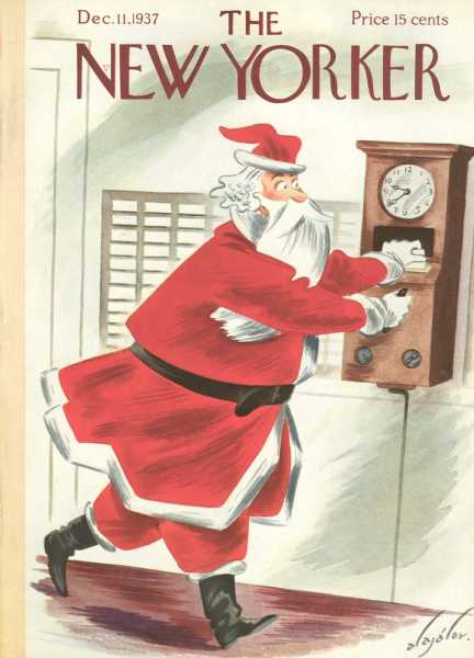 New Yorker Holiday Covers: Santa Edition | 