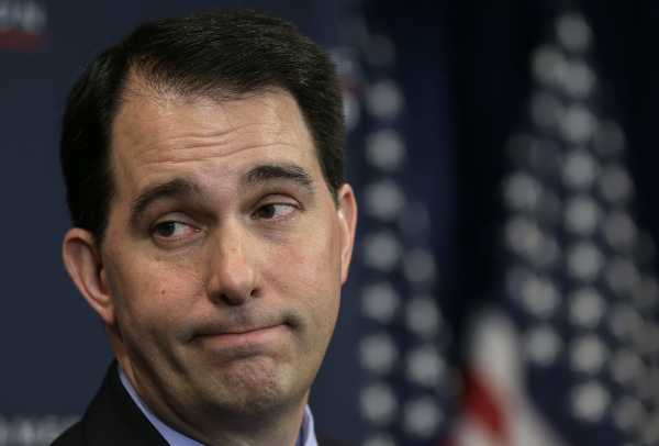 Scott Walker accidentally reveals he doesn’t get Venn diagrams while downplaying GOP’s power grab