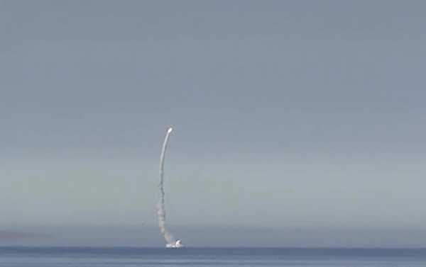 WATCH Kalibr Cruise Missile Launch From Russian Nuclear Submarine