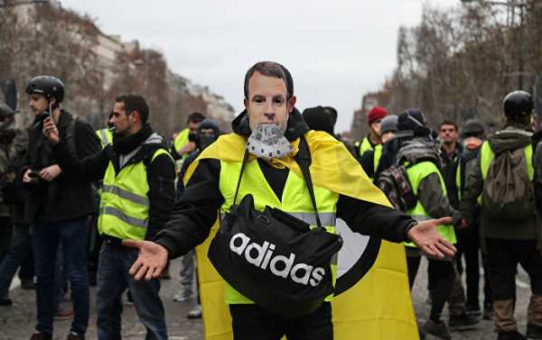 French Police Reportedly Arrest Yellow Vest Suspects in Macron Effigy Beheading