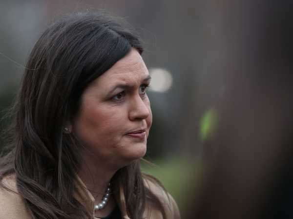 Sarah Sanders’s strangely unconservative argument for the wall