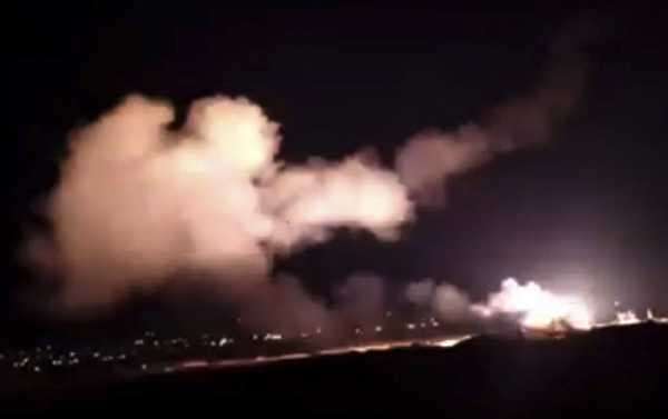 WATCH Syrian Army Repel Israeli Attack on Damascus