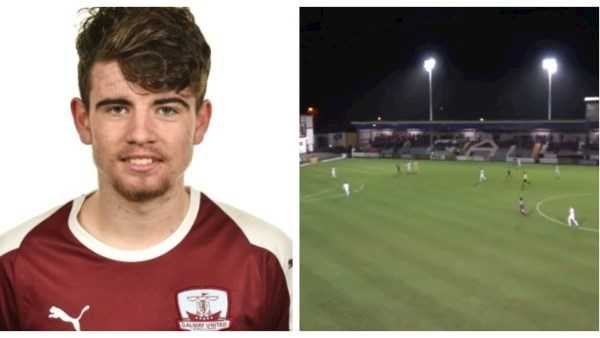 Watch: Galway United teenager gets goal of the season contender with 40 yard lob