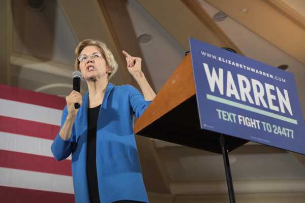 Elizabeth Warren is making the most ambitious promise yet for getting money out of politics
