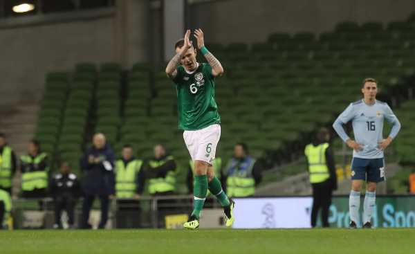 Hourihane hailed by McCarthy as Ireland take top spot in Euro 2020 qualifying