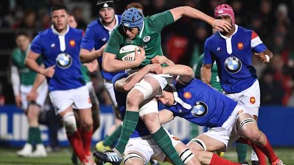 Ireland Under-20s secure Six Nations title with win over French