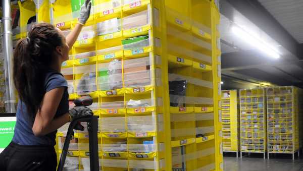 What you see on Amazon’s public warehouse tours