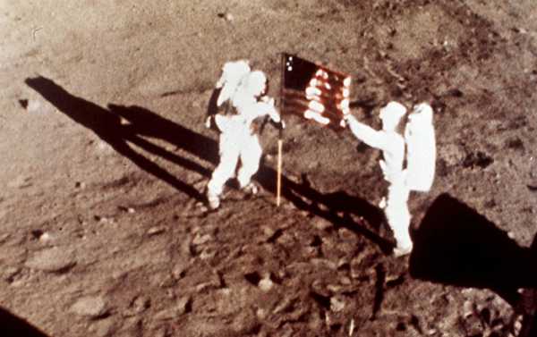 Apollo 11 Astronaut Tweets Unseen Moon Landing Crew Photo Found ‘In a Box’