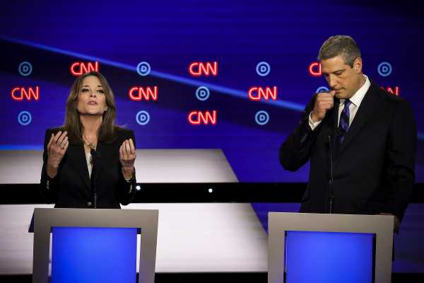 Marianne Williamson’s debate highlights are all of them yet again.
