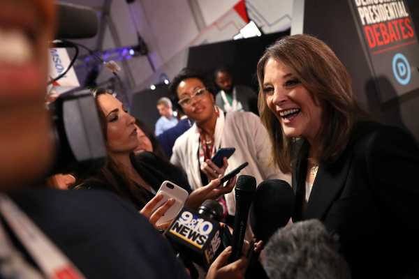 Marianne Williamson isn’t funny. She’s scary.