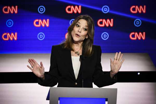 Marianne Williamson’s debate highlights are all of them yet again.