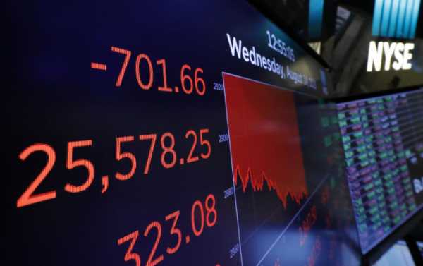 Dow Jones Falls More Than 500 Points as Trump Escalates Trade Dispute With China