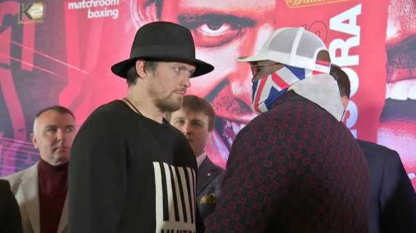 Usyk vs Chisora: Oleksandr Usyk, theatrical and haunting, is at home in the chaos – that is a stark warning for Derek Chisora