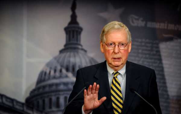 Majority Leader McConnell Says US Senate to Reconvene Next Week in ‘Smart, Safe’ Way