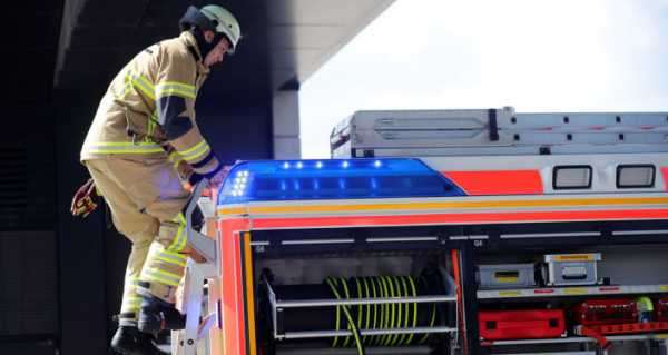 Evangelical Church in Western Berlin Catches Fire – Video, Photo