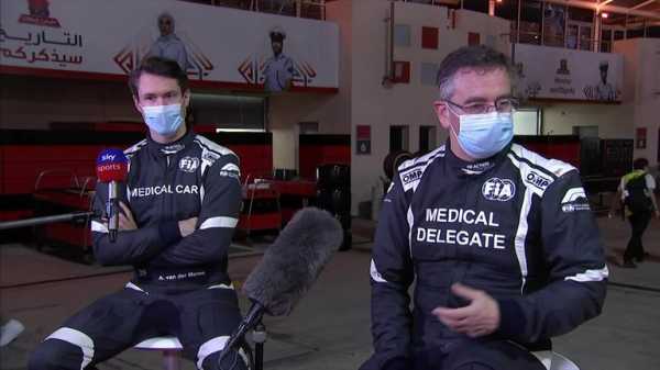 Romain Grosjean: Formula 1 ‘heroes’ in Medical Car on Bahrain GP escape