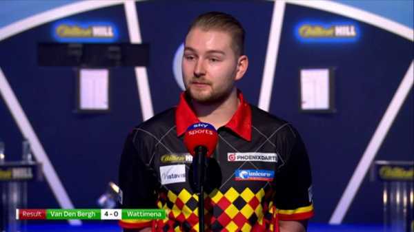 PDC World Darts Championship: Dimitri Van den Bergh is a major champion and major contender for Sid Waddell Trophy