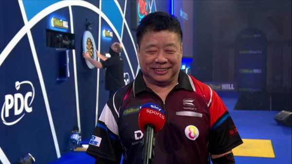PDC World Darts Championship, 2020-21: Paul Lim takes on Dimitri Van den Bergh for a place in the last 32