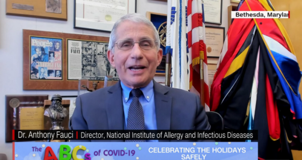 ‘I Vaccinated Santa Claus Myself’: Dr. Fauci Tells Kids Santa Is Good to Go