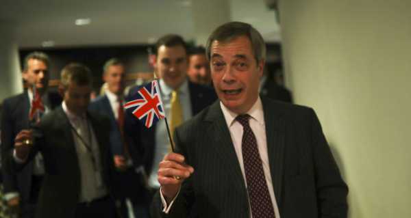 So Long to EU: Nigel Farage Predicts Collapse of European Union in ’10 Years’ Time’
