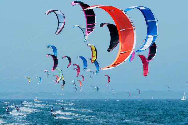 Kiteboarding in Egypt