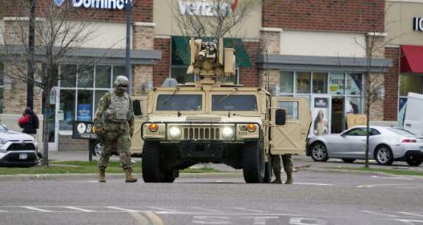National Guard Deployed in Minneapolis Amid Riots, Looting in Wake of Cop Killing of Black Man