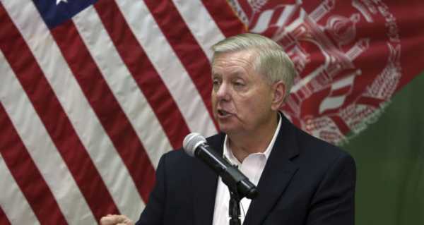 Lindsey Graham Lambasts Biden After Media Report Plans of Complete Afghan Troop Withdrawal