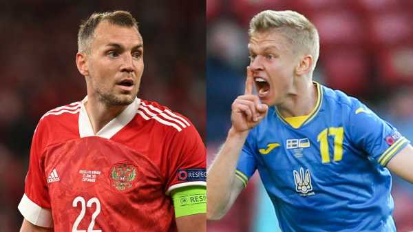 Russia captain Artem Dzyuba responds to criticism from Everton’s Vitaliy Mykolenko over Ukraine invasion