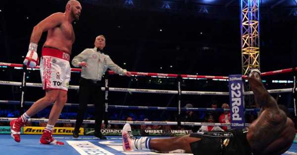 Tyson Fury retains world title with brutal victory over Dillian Whyte