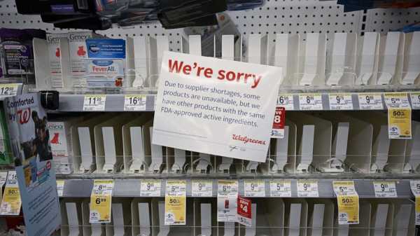 Walgreens, Rite Aid drop purchasing restrictions on children’s over-the-counter medicine