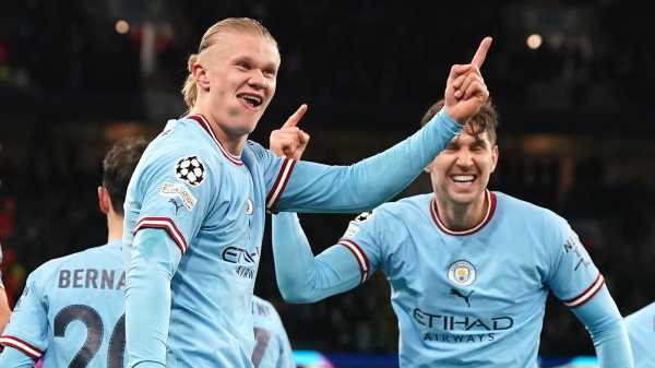 Pep Guardiola says Man City’s Champions League failures have been down to their defence, not the lack of Erling Haaland