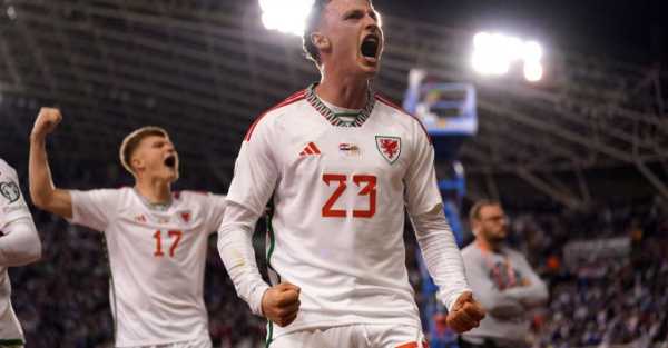 Nathan Broadhead marks Wales bow with late equaliser to snatch draw in Croatia