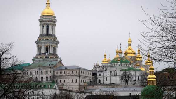 Tensions on the rise at revered Kyiv monastery complex