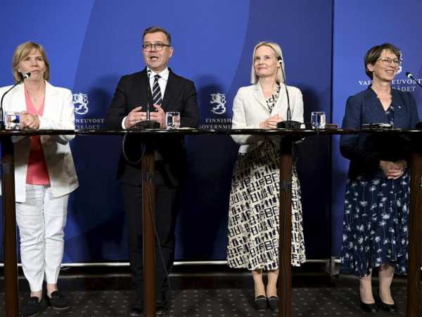 Finland’s conservative party picks ministers for right-wing coalition government