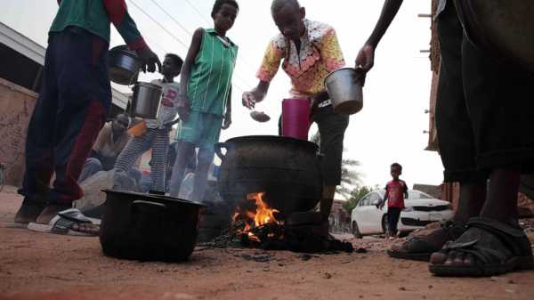 Sudan begins a cease-fire ahead of a pledging conference to raise funds for humanitarian assistance