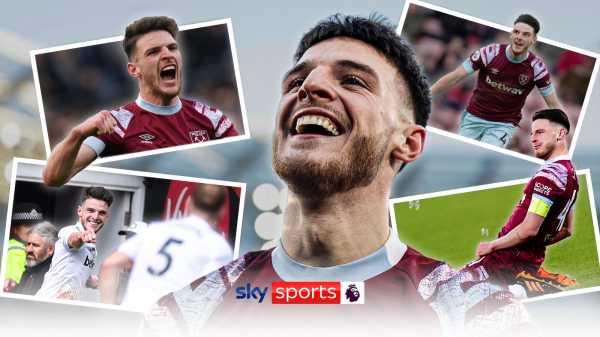 Declan Rice: How does Arsenal’s £105m bid for West Ham midfielder compare to most expensive in history?