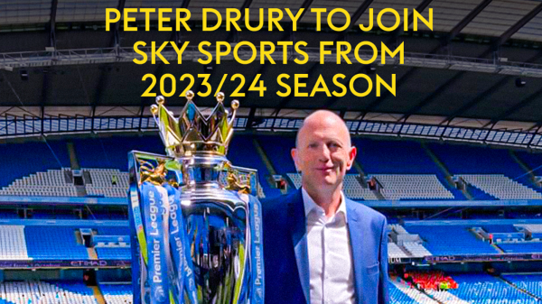 Peter Drury: Sky Sports announce signing of experienced commentator from 2023/24 Premier League season