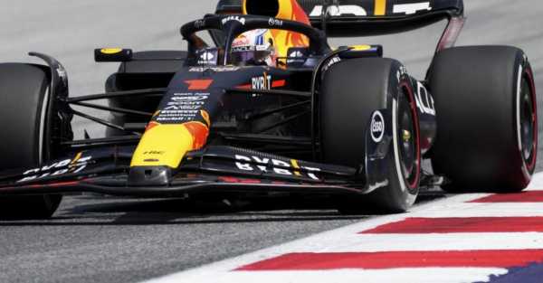Max Verstappen fastest in Austrian GP practice