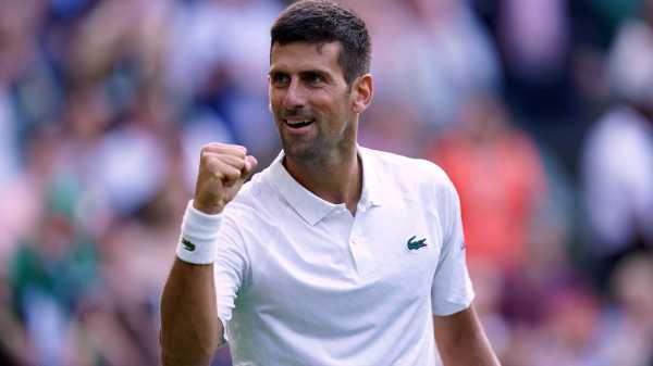 Wimbledon: Novak Djokovic overcomes Jordan Thompson as Stefanos Tsitsipas sets up Andy Murray clash