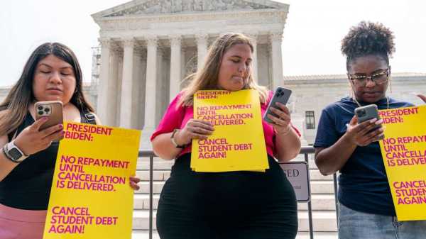Anger, defiance, fear over Supreme Court decision to block student loan forgiveness