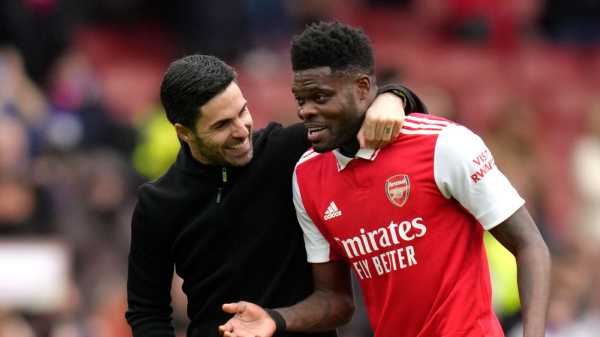 Mikel Arteta says he wants Thomas Partey to stay at Arsenal despite arrival of Declan Rice from West Ham