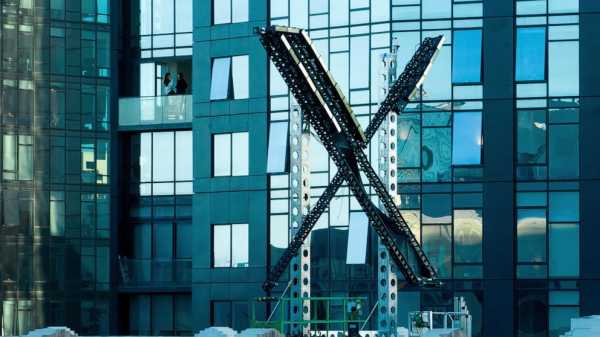 Brightly flashing ‘X’ sign removed from the former Twitter’s San Francisco headquarters